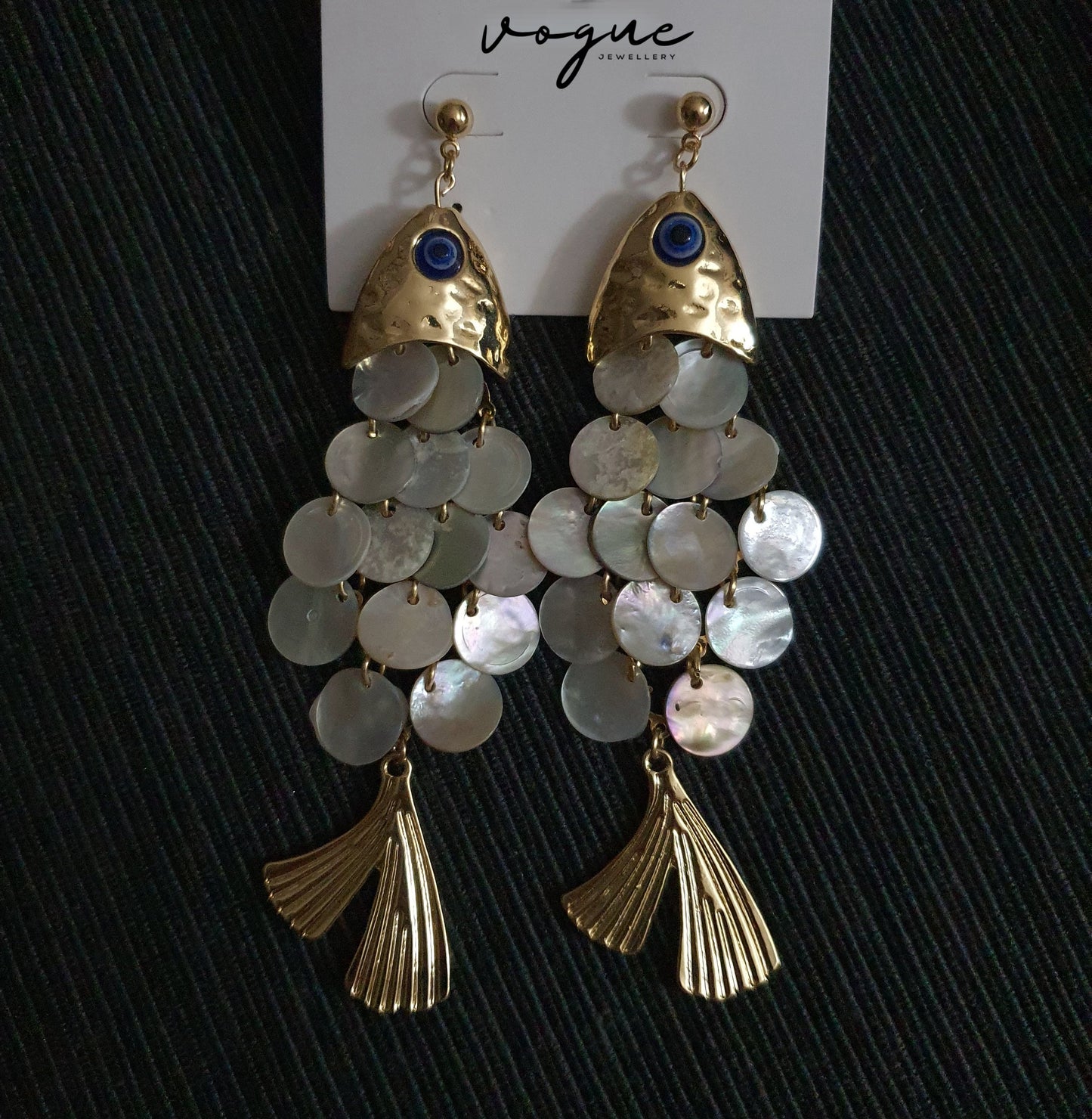 IVORY PAILLETTES FISH