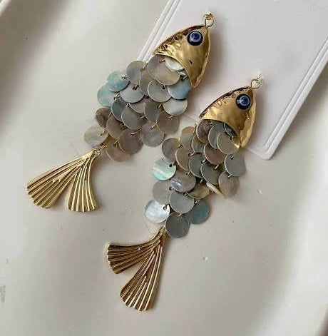 IVORY PAILLETTES FISH