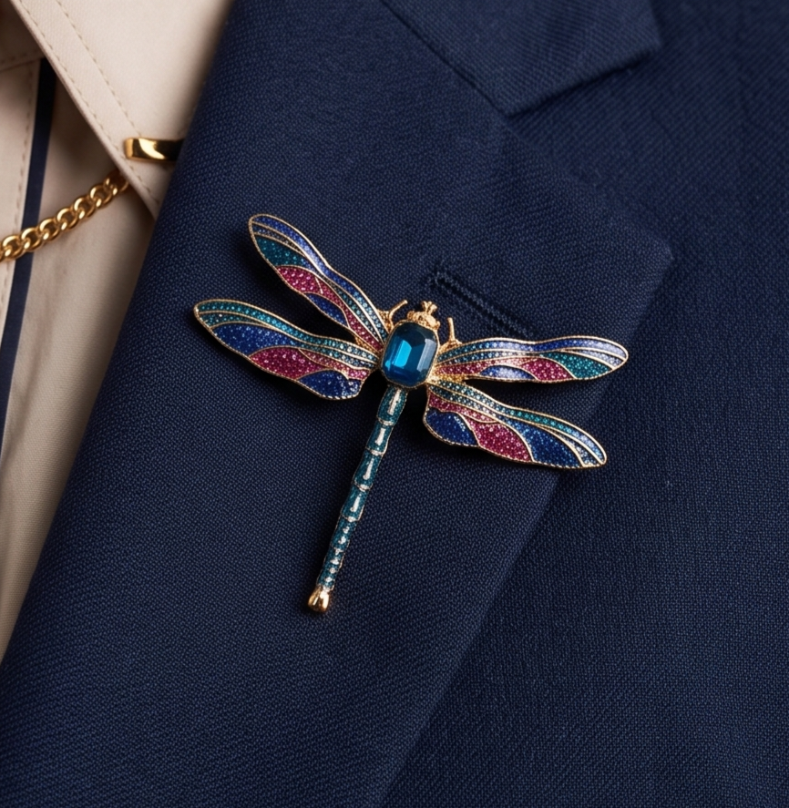 ENAMEL DRAGONFLY