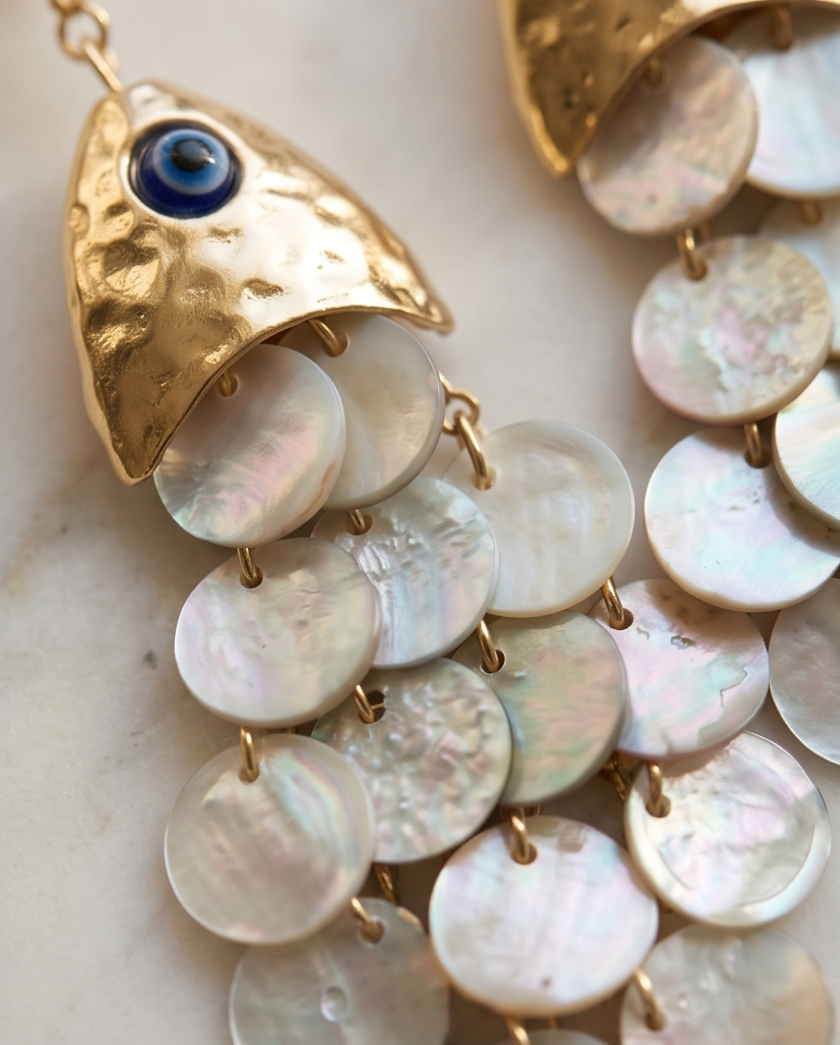IVORY PAILLETTES FISH